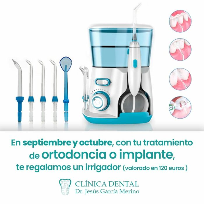 ortodoncia implantes regalo irrigador clinica dental en jaen