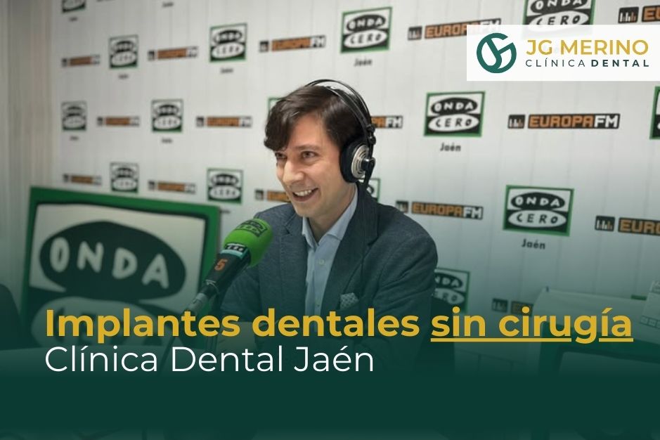 Implantes dentales sin cirugía en Jaén Clinica Dental Jaén Dr Jesus García Merino Implantologia