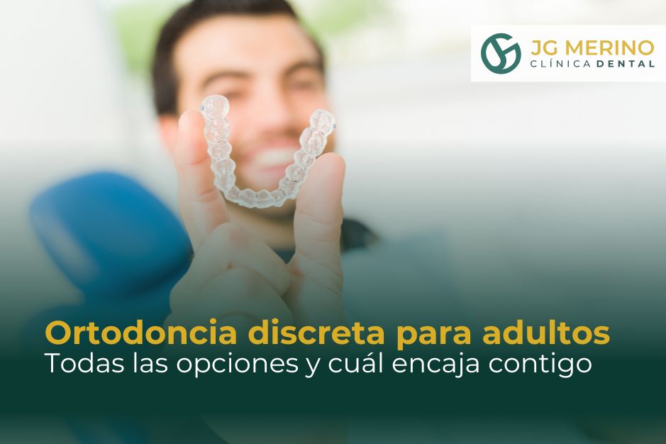 Ortodoncia discreta para adultos Clinica Dental Jaen invisible bracket transparentes